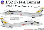 F-14A Tomcat VF-21 Lancer, with stencils