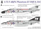   F-4B/N Phantom-II VMFA-314