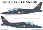 Alpha Jet E stencils+insignia