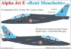 Alpha Jet E "Rene Mouchotte" with stencils