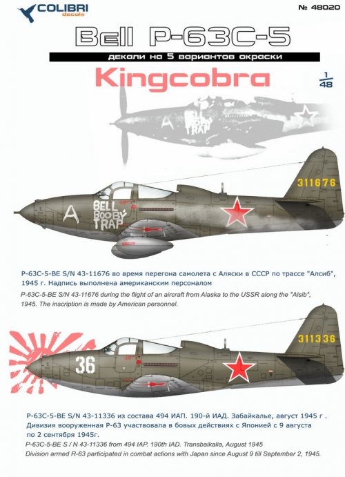  P-63C-5 Kingkobra in USSR