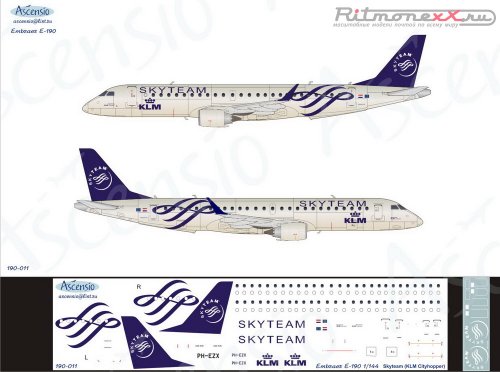     Embraer 190 Skyteam (KLM Cityhopper)