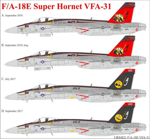   F/A-18E Super Hornet VFA-31 CAG