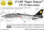   F-14D Tomcat VF-31 Last Cruise