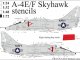    A-4E/F Skyhawk stencils (UpRise)