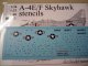    A-4E/F Skyhawk stencils (UpRise)