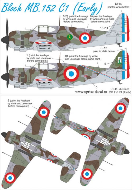   Bloch MB.152 C1 (Early)