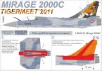 Mirage 2000C TigerMeet 2001