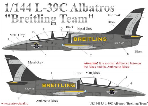   L-39C Albatros "Breitling Team"