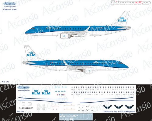   Embraer 190 KLM Cityhopper