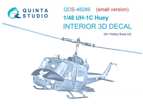 3D    UH-1C (HobbyBoss)( )