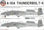 A-10A Thunderbolt SCUD Hunter with stencils