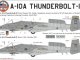    A-10A Thunderbolt SCUD Hunter with stencils (UpRise)