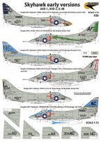 Skyhawk early versions - Douglas A4D-1, A4D-2, A-4B Skyhawk, 11 Markings