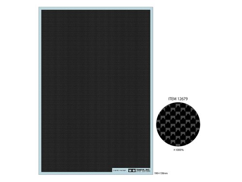  Carbon Pattern Decal Set - Plain Weave/Fine