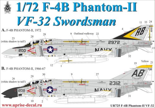   F-4B Phantom-II VF-32