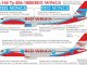    Tu-204 RED WINGS for Zvezda kit (UpRise)