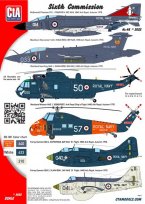 HMS Ark Royal Air Group. Phantom, Buccaneer, Sea King, Wessex, Gannet (2)