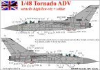   Tornado ADV (F.3) low/high-viz stencils