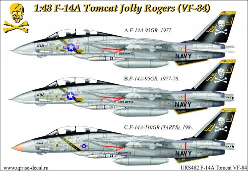   F-14A TOMCAT VF-84 HI-VIZ