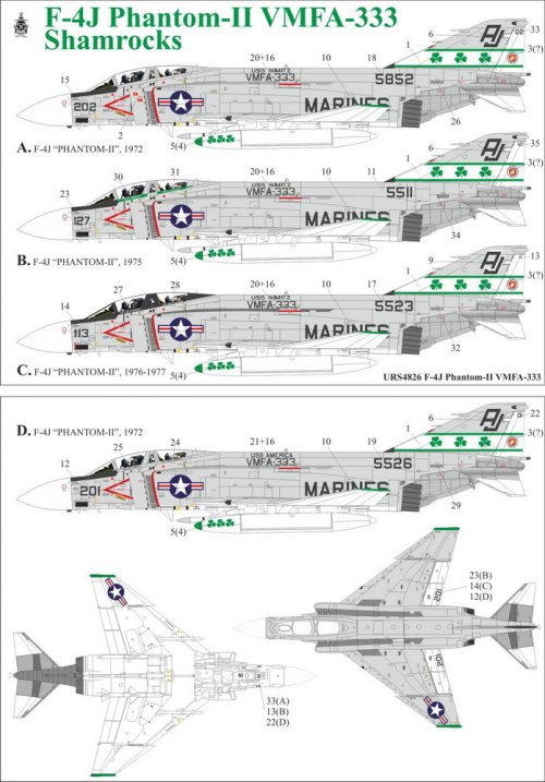   F-4J Phantom-II VMFA-333