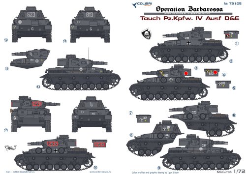   Tauch Pz.Kpfw. IV Ausf D/E - Operation Barbarossa