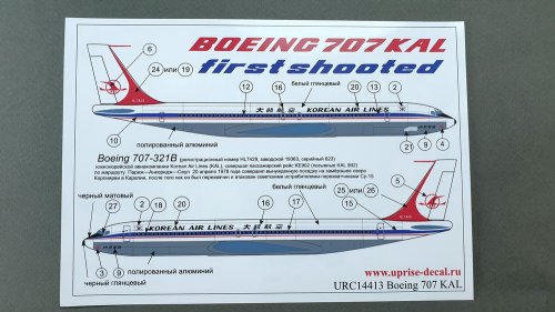   Boeing 707 KAL First Shooted