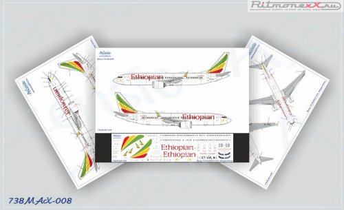    Boeing 737-8 MAX Ethiopian