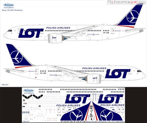    Boeing	 787-8 LOT - Polish Airlines