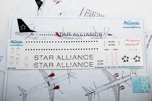    Embraer 195 Star Alliance (Austrian Airlines)