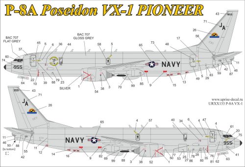   P-8A Poseidon VX-1 with stencils