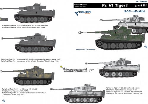 Pz VI Tiger I - Part III 503- sPzAbt
