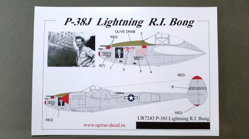   P-38J Lightning Richard Ira Bong