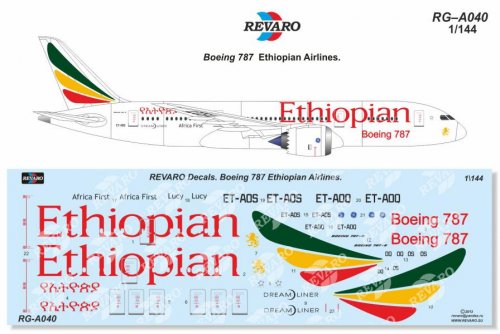  Boeing 787 Ethiopian