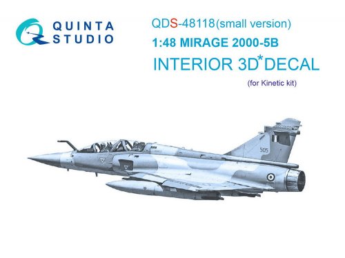    Mirage 2000-5B (Kinetic) (Small version)
