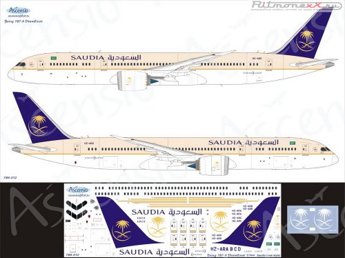    Boeing	787-9 Saudian