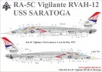   RA-5C Vigilante RVAH-12 USS Saratoga