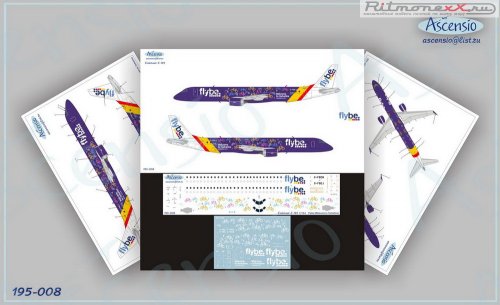   Embraer 190 FlyBe (Violet byke)