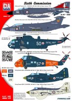 HMS Ark Royal Air Group. Phantom, Buccaneer, Sea King, Wessex, Gannet (2).