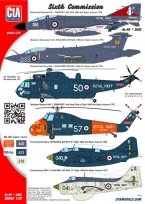 HMS Ark Royal Air Group. Phantom, Buccaneer, Sea King, Wessex, Gannet (2).