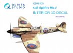 Декаль интерьера Spitfire Mk.V (Airfix)