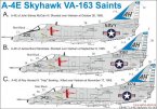 A-4E Skyhawk "Hanoi Hilton - guests from VA-163" with stencils