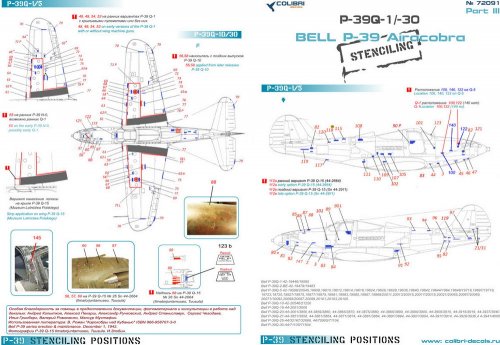   Bell -39 Stenciling  Part III (P-39 Q)