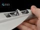       F/A-18F late / EA-18G 3D-Printed interior (for Hasegawa kit) (Quinta Studio)