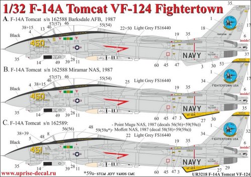 F-14A Tomcat VF-124 Fightertown