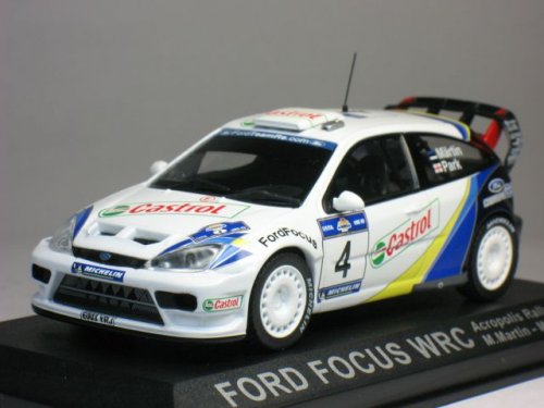 !  ! Ford Focus WRC, No.4, Akropolis Rally 2003