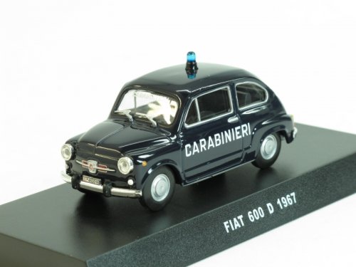 !  ! Fiat 600 D 1967 Carabinieri