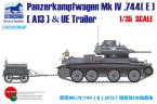 !  ! Panzerkampfwagen Mk.IV, 744(E)(A13) & UE Fuel Tank Trailer