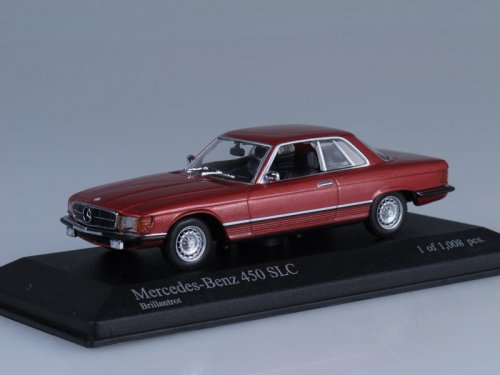 !  ! Mercedes-Benz 450SLC (R107) - red met 1974