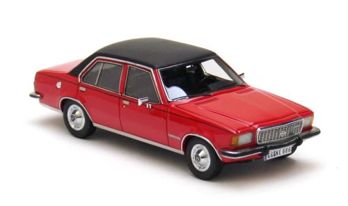 !  ! OPEL Commodore B 4-door Red Black 1973